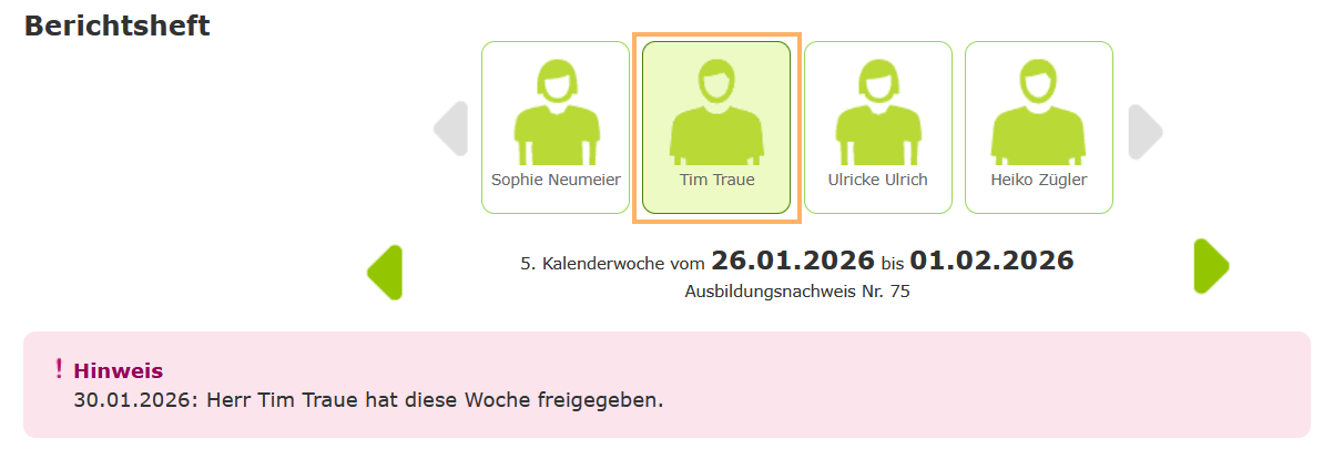 Ausbilder - Azubi im Berichtsheft auswählen_de.png