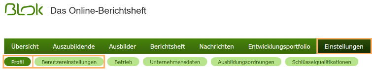 Navigationsleiste Ausbilder - Einstellungen_de.png