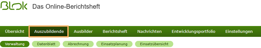 AL - Navigationsleiste Auszubildende_de.png