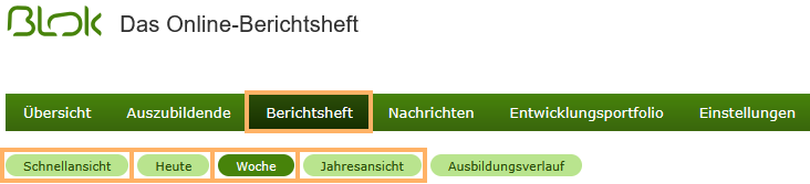 Berufsschullehrer - Ansichten des Berichtsheftes_de.png
