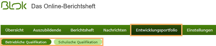 Berufsschullehrer - Navigationsleiste - Entwicklungsportfolio_de.png