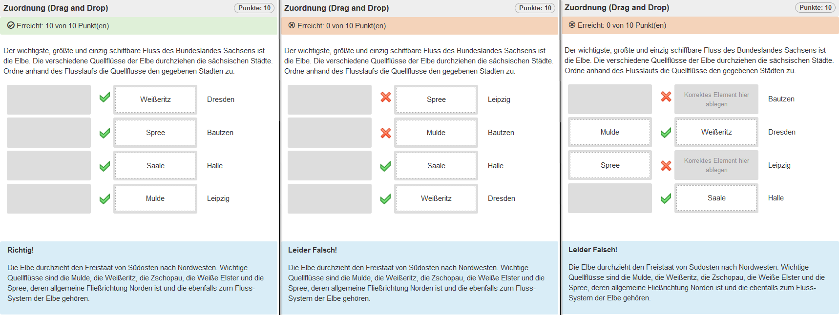 Testrun Zuordnungsaufgabe - Beispielauswertungen Alle korrekten Antworten_de.png