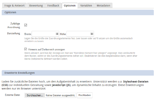Grafische Zuordnung - Optionen_de.png