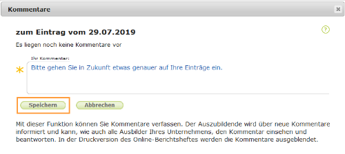 Externe Ausbilder - Kommentar im Berichtsheft verfassen_de.png