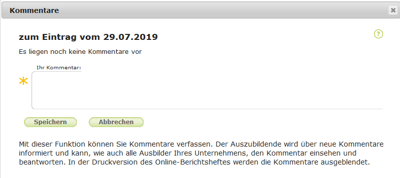 Externe Ausbilder - Leeres Kommentarfeld_de.png