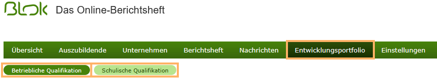 Externe Ausbilder - Navigationsleiste - Entwicklungsportfolio_de.png