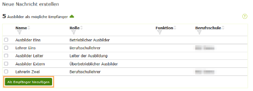 Externe Ausbilder - Auszubildenden oder Ausbilder zur Empfängerliste hinzufügen_de.png