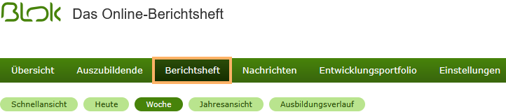 Ausbilder - Navigationsleiste Berichtsheft_de.png