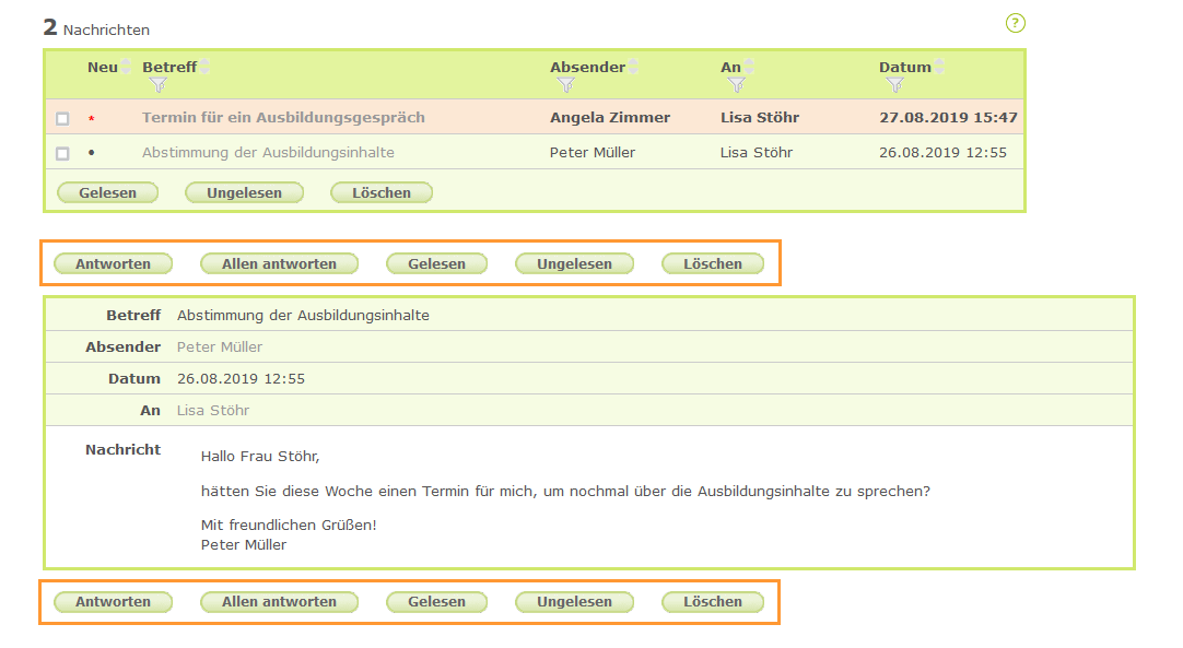 Ausbilder - Aktionen bei geöffneter Nachricht im Posteingang_de.png