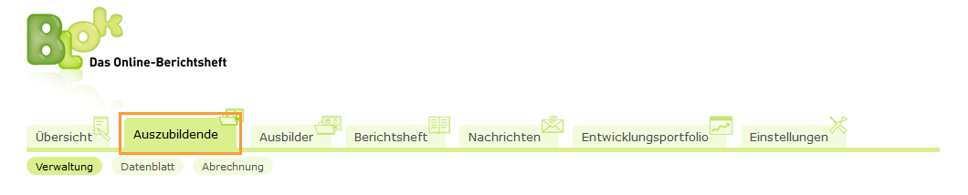 AL - Navigationsleiste Auszubildende_de.png