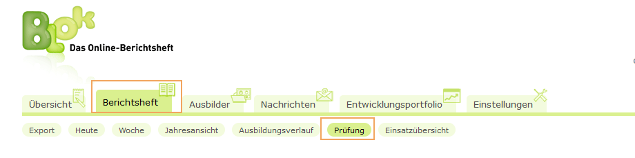 Auszubildende - Navigationsleiste Prüfung_de.png