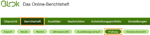 Auszubildende - Navigationsleiste Prüfung_de.png