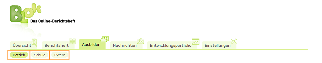 Auszubildende - Drei Bereiche im Tab Ausbilder_de.png