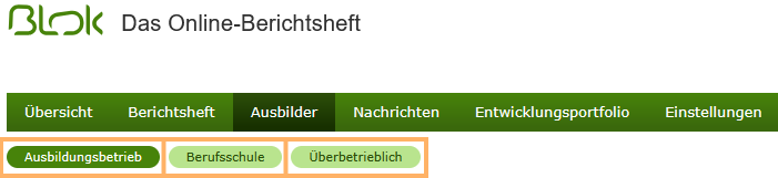 Auszubildende - Drei Bereiche im Tab Ausbilder_de.png
