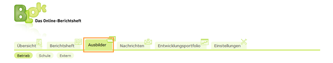 Auszubildende - Navigationsleiste Ausbilder_de.png