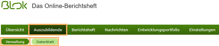 Schulische Ausbilder - Navigationsleiste - Auszubildende - Verwaltung_de.png
