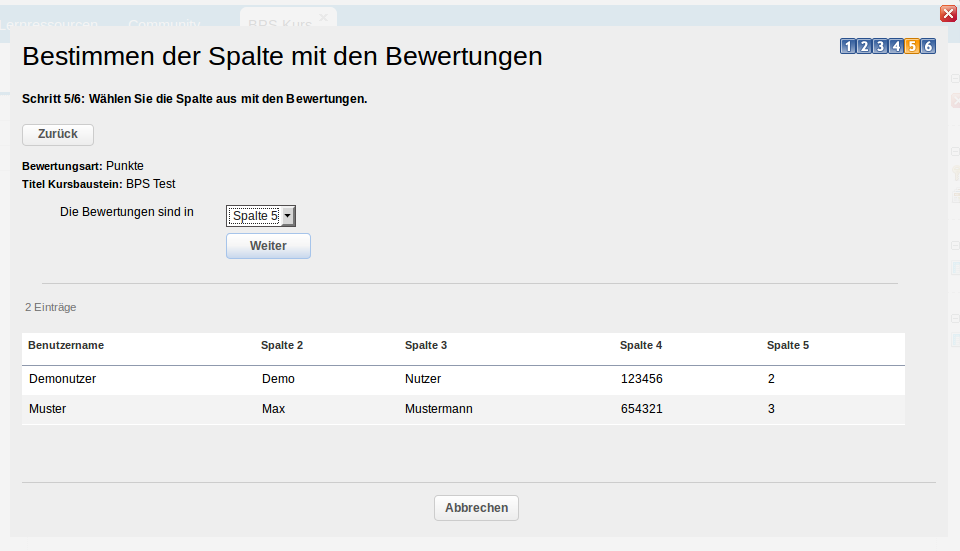 Kursrun - Massenbewertung - Schritt 5_de .png