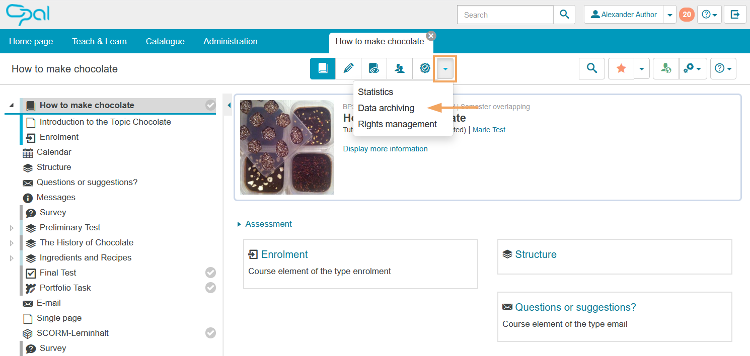 Kursansicht - Datenarchivierung öffnen_en.png