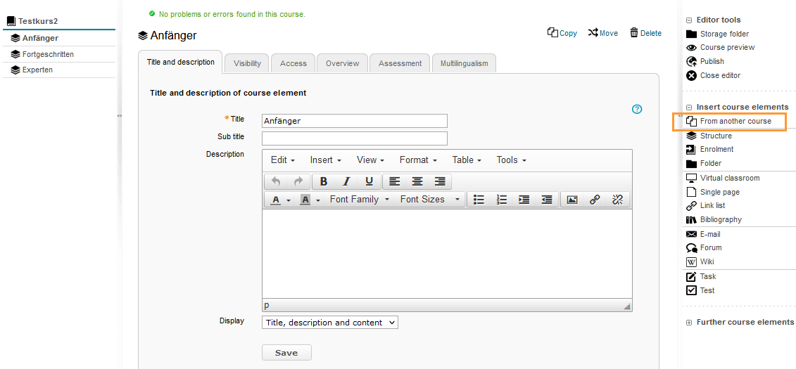 Kurseditor - Funktion Aus eigenen Kursen starten_en.png