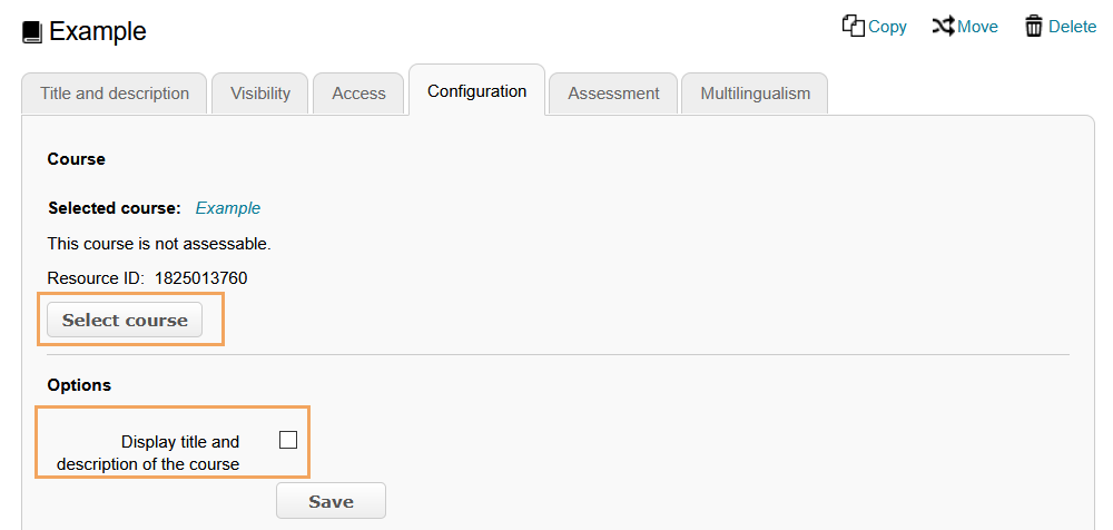 Kurseditor - Kurs Funktionen nach dem Hinzufügen_en.png