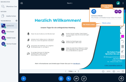 BBB - Moderatorenansicht Hände senken.png