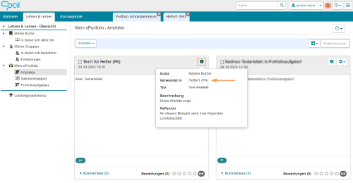 ePortfolio - Referenzierte Artefakte_de.png